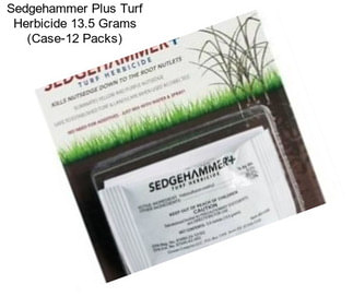 Sedgehammer Plus Turf Herbicide 13.5 Grams (Case-12 Packs)