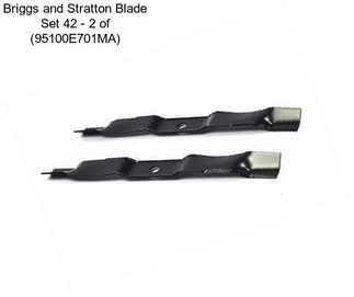 Briggs and Stratton Blade Set 42\