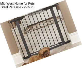 Mid-West Home for Pets Steel Pet Gate - 29.5 in.