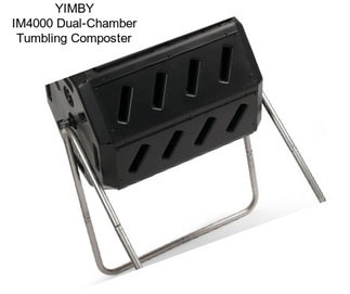 YIMBY IM4000 Dual-Chamber Tumbling Composter