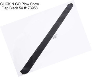 CLICK N GO Plow Snow Flap Black 54\