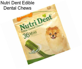Nutri Dent Edible Dental Chews