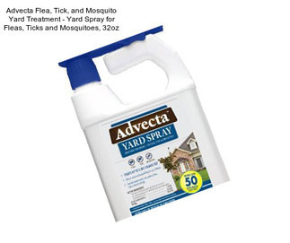 Advecta Flea, Tick, and Mosquito Yard Treatment - Yard Spray for Fleas, Ticks and Mosquitoes, 32oz