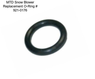 MTD Snow Blower Replacement O-Ring # 921-0176