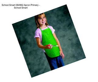 School Smart 084962 Apron Primary - School Smart