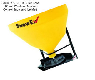 SnowEx SR210 3 Cubic Foot 12 Volt Wireless Remote Control Snow and Ice Melt