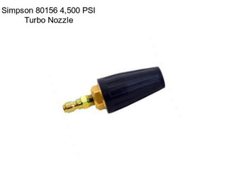 Simpson 80156 4,500 PSI Turbo Nozzle