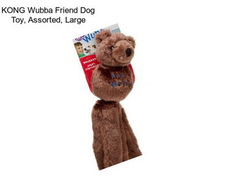 KONG Wubba Friend Dog Toy, Assorted, Large