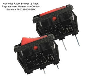 Homelite Ryobi Blower (2 Pack) Replacement Momentary Contact Switch # 760338004-2PK