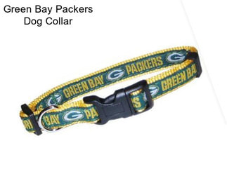 Green Bay Packers Dog Collar