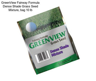 GreenView Fairway Formula Dense Shade Grass Seed Mixture, bag 10 lb