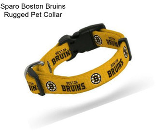 Sparo Boston Bruins Rugged Pet Collar
