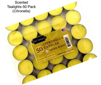 Scented Tealights-50 Pack (Citronella)