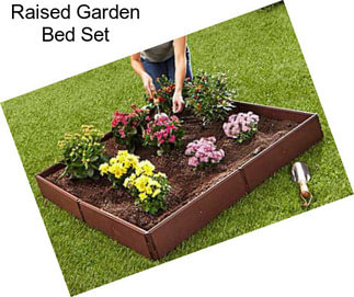 Raised Garden Bed Set