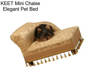 KEET Mini Chaise Elegant Pet Bed