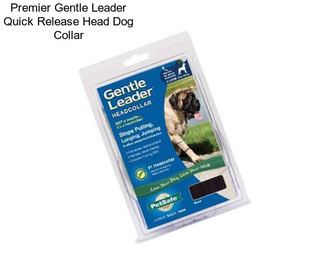 Premier Gentle Leader Quick Release Head Dog Collar