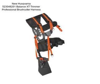 New Husqvarna 523048201 Balance XT Trimmer Professional Brushcutter Harness