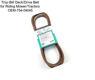 Troy-Bilt Deck/Drive Belt for Riding Mower/Tractors OEM-754-04045