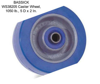 BASSICK WS38205 Caster Wheel, 1050 lb., 5 D x 2 In.