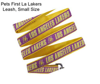 Pets First La Lakers Leash, Small Size
