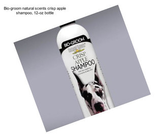 Bio-groom natural scents crisp apple shampoo, 12-oz bottle