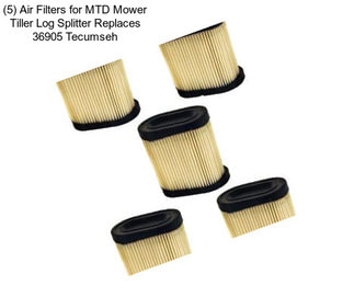 (5) Air Filters for MTD Mower Tiller Log Splitter Replaces 36905 Tecumseh