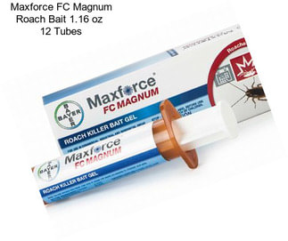 Maxforce FC Magnum Roach Bait 1.16 oz  12 Tubes