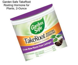 Garden Safe TakeRoot Rooting Hormone for Plants, 2-Ounce