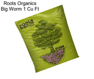 Roots Organics Big Worm 1 Cu Ft