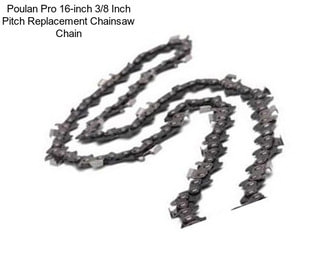 Poulan Pro 16-inch 3/8 Inch Pitch Replacement Chainsaw Chain