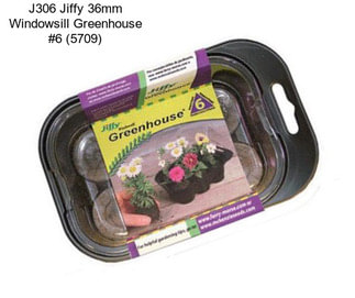 J306 Jiffy 36mm Windowsill Greenhouse #6 (5709)