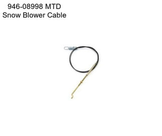 946-08998 MTD Snow Blower Cable