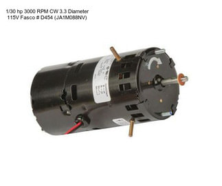 1/30 hp 3000 RPM CW 3.3\