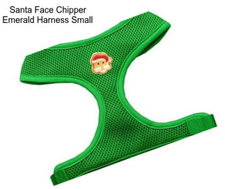 Santa Face Chipper Emerald Harness Small