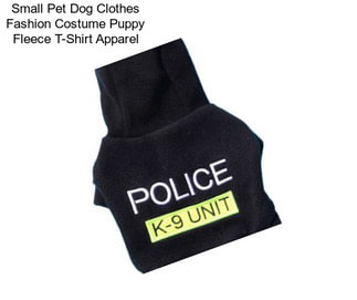 Small Pet Dog Clothes Fashion Costume Puppy Fleece T-Shirt Apparel