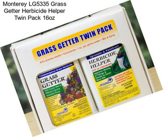 Monterey LG5335 Grass Getter Herbicide Helper Twin Pack 16oz