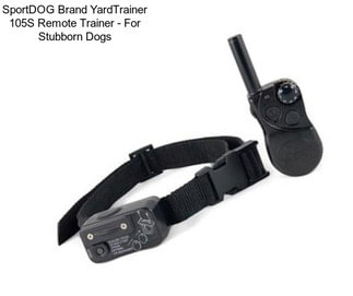 SportDOG Brand YardTrainer 105S Remote Trainer - For Stubborn Dogs
