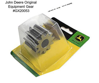 John Deere Original Equipment Gear #GX20053