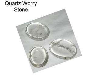 Quartz Worry Stone