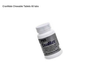 CranMate Chewable Tablets 60 tabs
