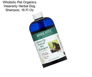 Wholistic Pet Organics Heavenly Herbal Dog Shampoo, 16 Fl Oz