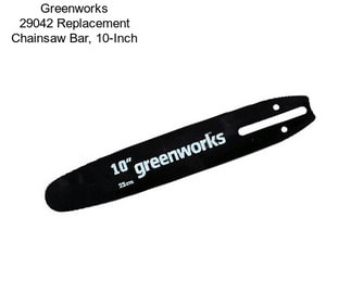 Greenworks 29042 Replacement Chainsaw Bar, 10-Inch