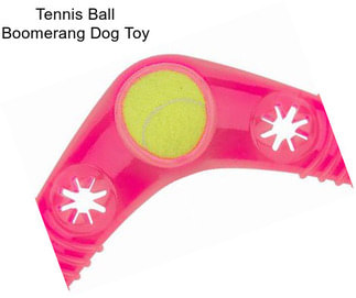Tennis Ball Boomerang Dog Toy