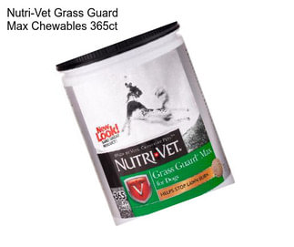 Nutri-Vet Grass Guard Max Chewables 365ct