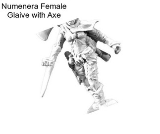 Numenera Female Glaive with Axe