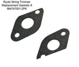 Ryobi String Trimmer Replacement Gaskets # 984747001-2PK