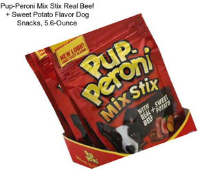 Pup-Peroni Mix Stix Real Beef + Sweet Potato Flavor Dog Snacks, 5.6-Ounce