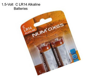 1.5-Volt  C LR14 Alkaline Batteries