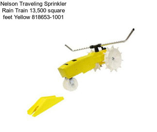 Nelson Traveling Sprinkler Rain Train 13,500 square feet Yellow 818653-1001
