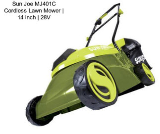 Sun Joe MJ401C Cordless Lawn Mower | 14 inch | 28V
